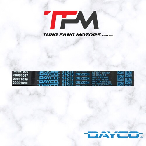 Dayco Timing Belt Kit KTB94216L for Proton Saga 12V Iswara Wira 1.3 Wira 1.5